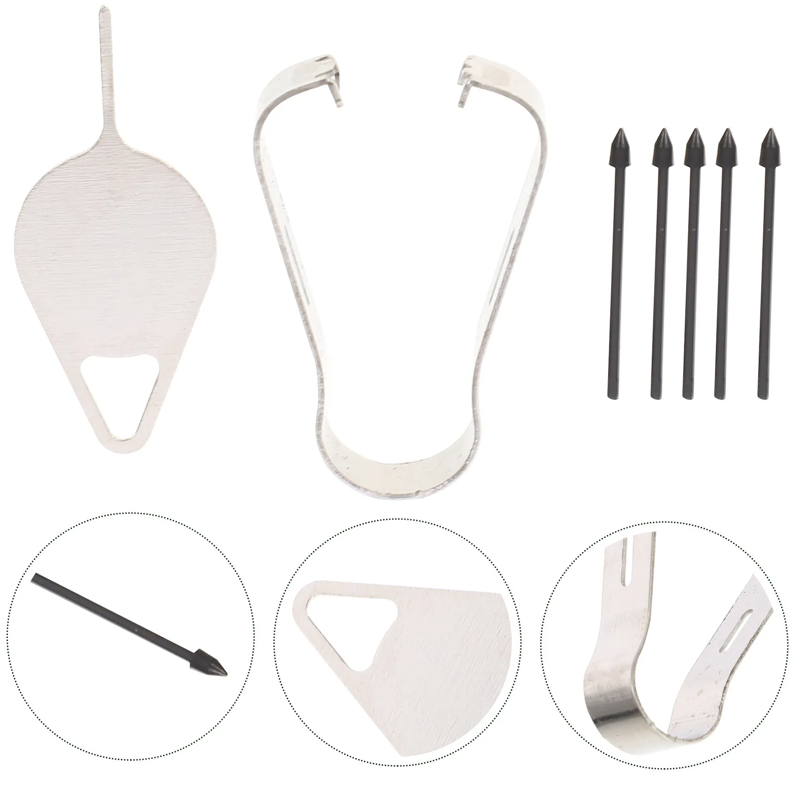

1Set Touch Screen Stylus Pen Refills Compatible Note10 Note10 Plus Lightweight Replacement Stylus Tips Smooth Writing