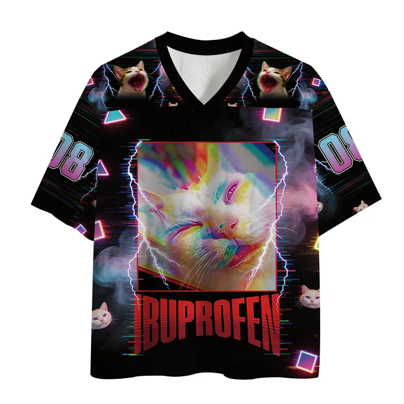 2026 Hot Selling Sports Short Sleeved Shirts, Popular V-neck Short Sleeved T-shirts, Sports High-end Design Mesh Knitted Shirts