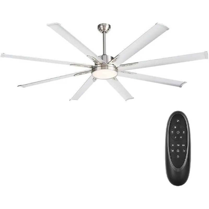 

ETL Listed Damp Rated Indoor or Covered Outdoor Ceiling Fans for Living Room Basement Sunroom Porch Patio