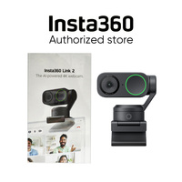 Original Insta360 Link 2, 4K Resolution,AI Noise-Canceling,Tracking & Framing,Exceptional Low Light Performance,Natural Bokeh