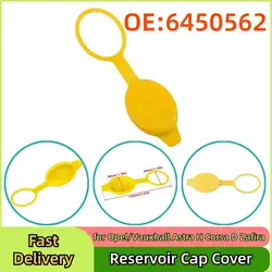 6450562 for Opel Vauxhall Astra H Corsa D Zafira B 13118170 Car Windshield Wiper Washer Fluid Reservoir Tank Bottle Cap Cover