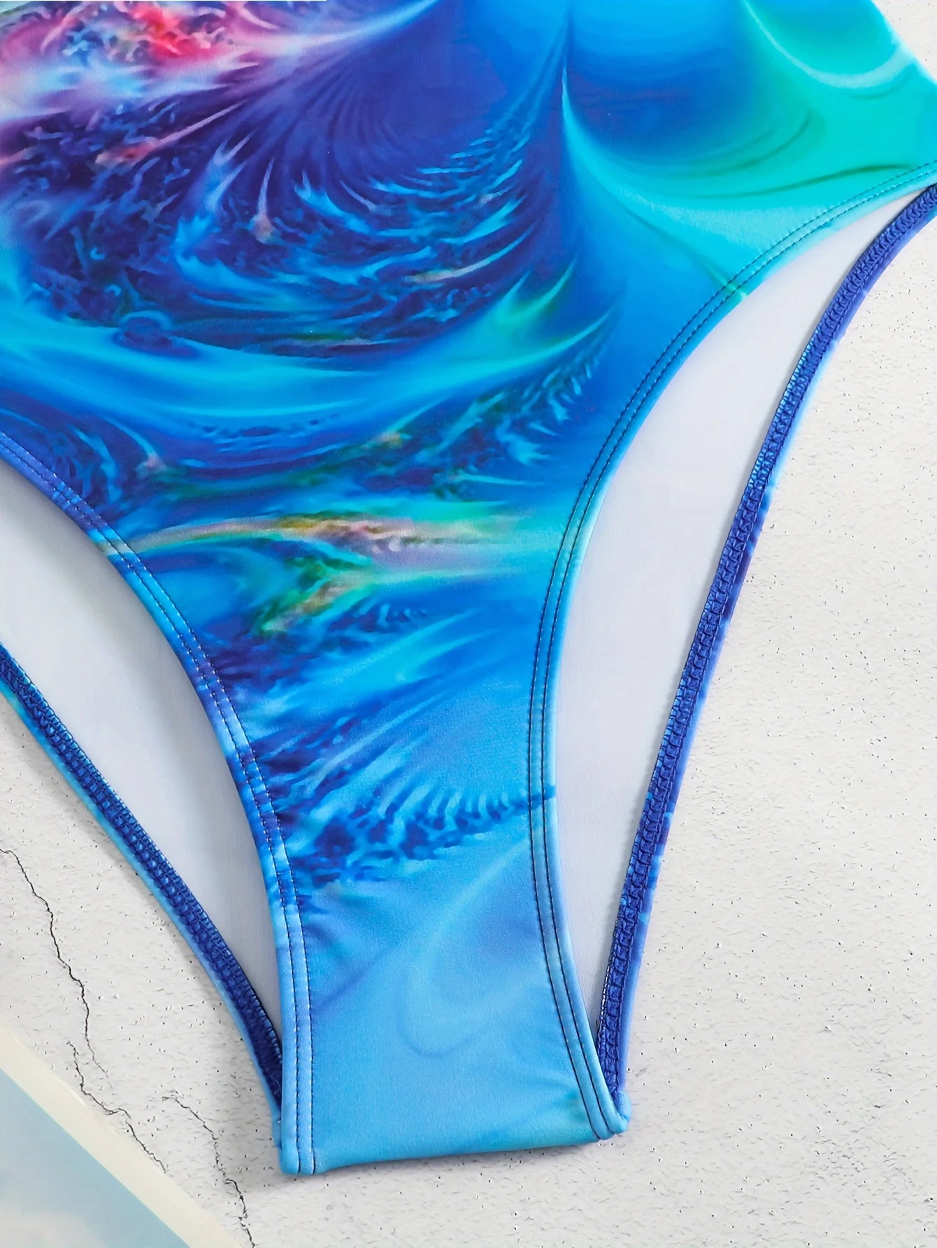 Maiô feminino esportivo sexy de alta elasticidade, roupa de banho confortável, traje de praia, tecido macio, moda verão