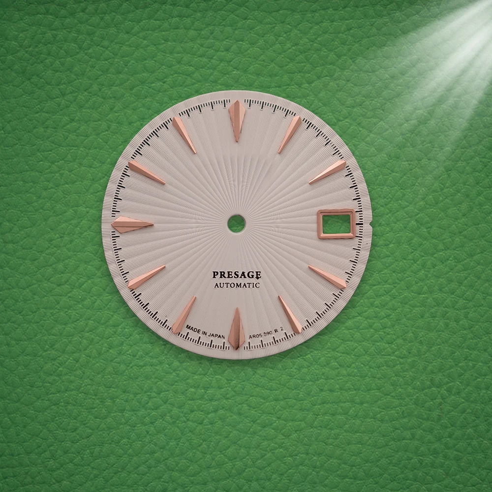 S Logo 28.5mm NH35 Cocktail Green Gradient Dial Suitable For NH35 NH36 Movement No Luminous Watch Modification Accessories view 2