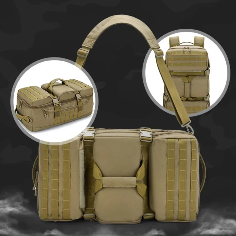 Travel Backpack Tactical Militari Bag Waterproof Hiking Rucksack Outdoor Nylon Shoulder Package for Camping Climbing Molle