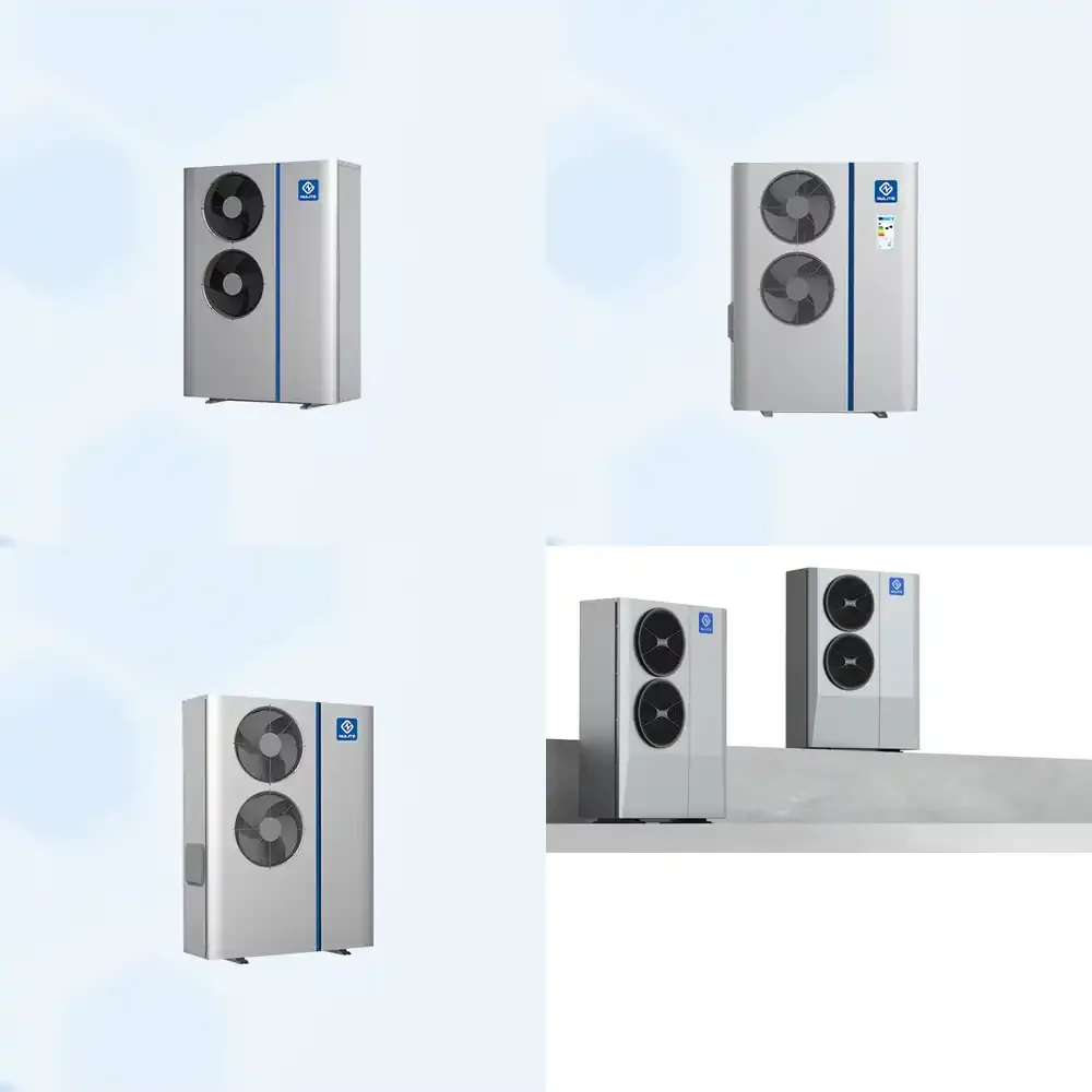 

2025 R290 8kw 9kw DC Inverter Air Water Monobloc Heat Pump 220v Wifi Controlled Use Water Heater