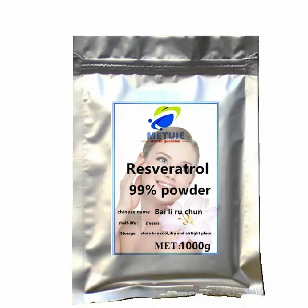 

Custom 99% Resveratrol Powder for Facial Freckles – Factory-Made with Self-Sealing Aluminum Foil Pack