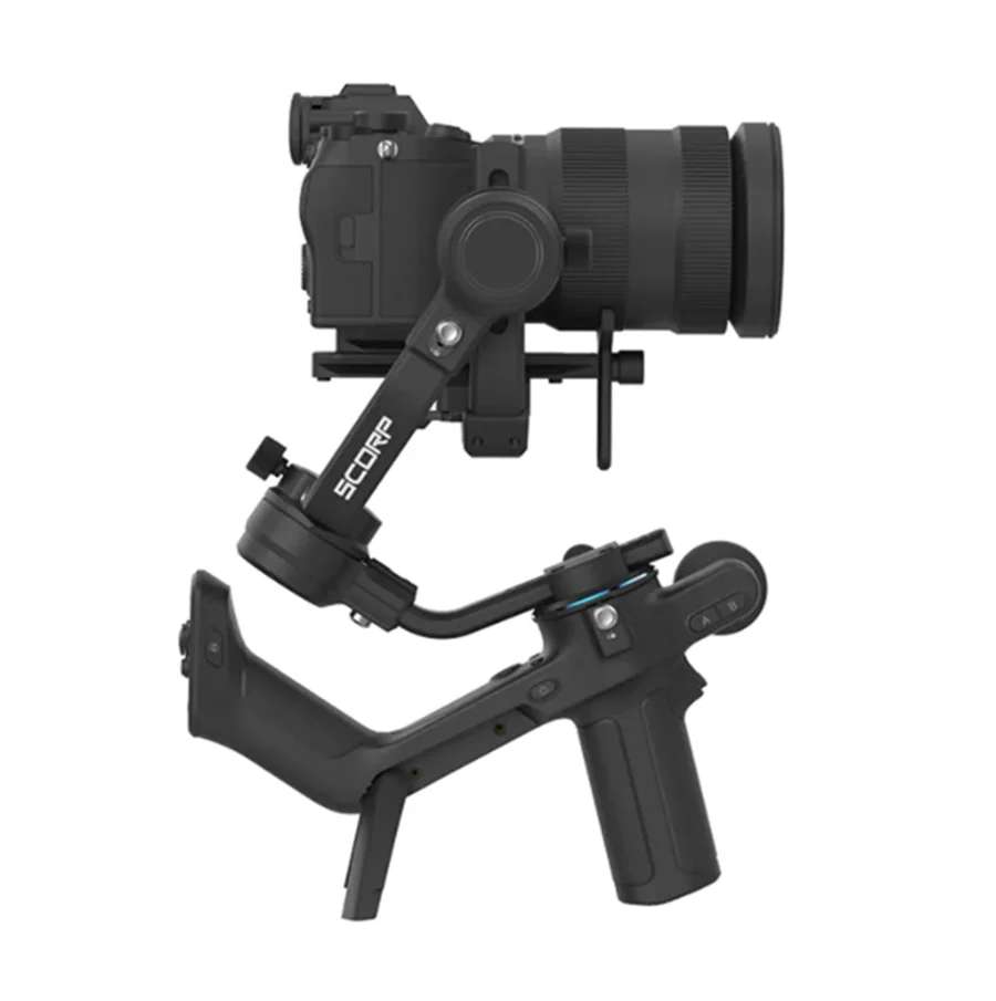 C 3-Axis Gimbal Handheld Stabilizer For DSLR Mirrorless Camera With Detachable Remote OLED Screen