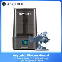 PRESALE ANYCUBIC Photon Mono 4 UV Resin 3D Printer High-Speed 10K 7'' high-definition screen 3D Printing Size 153x87x165mm