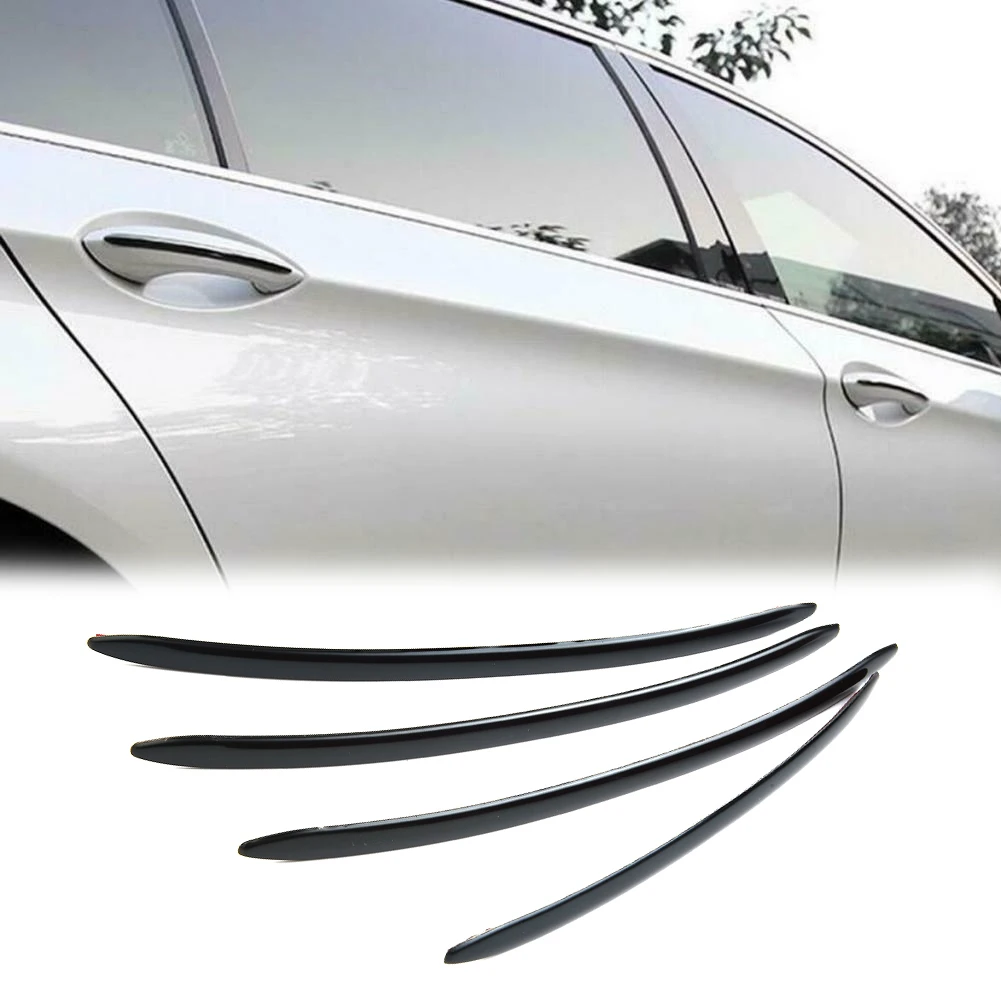 

Крышка для отделочной ручки BMW 5 Series F10 F18 F11 2011-2017, черная полоска из нержавеющей стали, аксессуары для молдинга дверной отделки автомобиля