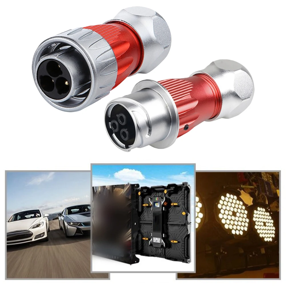 IP68 Rated DH24 Connector Waterproof Connector for contact Resistance 1.0m 3.0*3 for contact Size Partitioned Barrier Design 6