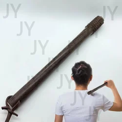 Ancient Chinese Acupressure Wood Massage Stick Ruller Fitness Tools Trainer Wenge Stick Portable EDC Tool