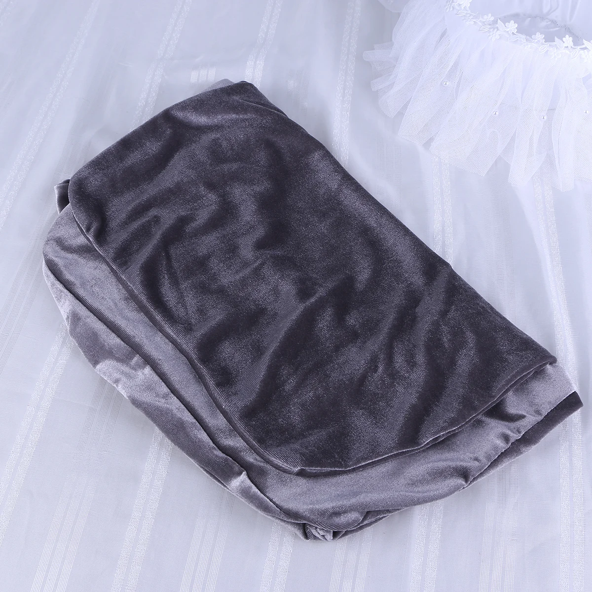 

Chair Cover Grey Stretchy Spandex Polyester Protector for Office Hotel Event Use Anti-Wrinkle Fade Resistant Chair Sleeve Easy