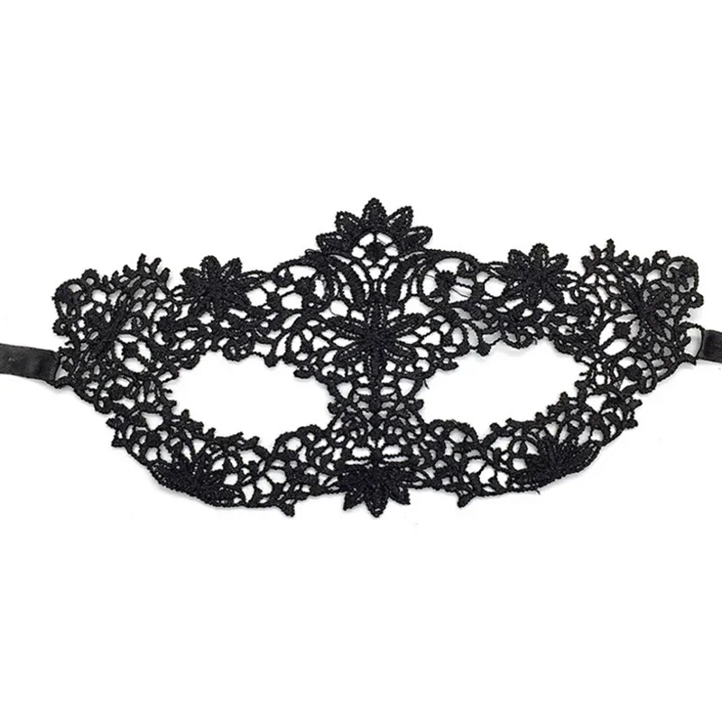 Männer Frauen Maskerade Prom Sexy Schwarz Augenmasken Paar Venezianische Cosplay Requisiten Halloween Karneval Party Kopfschmuck Halbe Gesichtsmasken – Detail 14