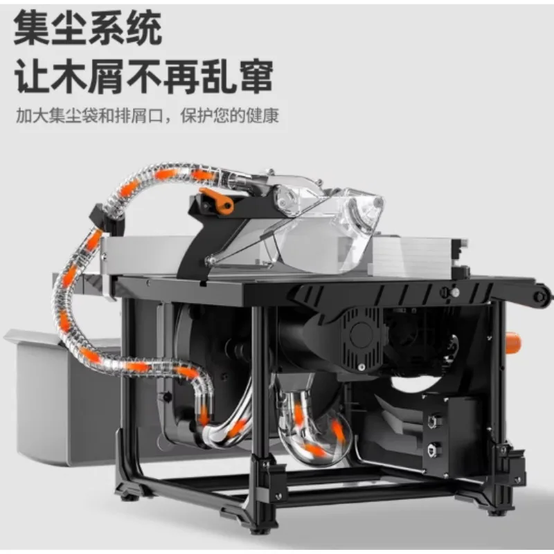 220V 2000W Table Saw Mini Desktop Electric Saw Cutter Speed Angle Adjustable 45° Cutter for Cutting Tool Woodworking Machine