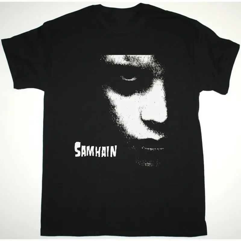 Samhain Glenn Danzig T-shirt Black Cotton tee All Sizes S-5Xl