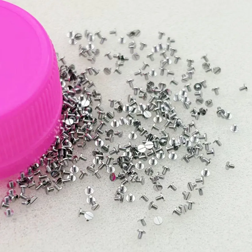 Watch movement components 7750 movement clamping plate screws silver upper clamp screw swing clamp