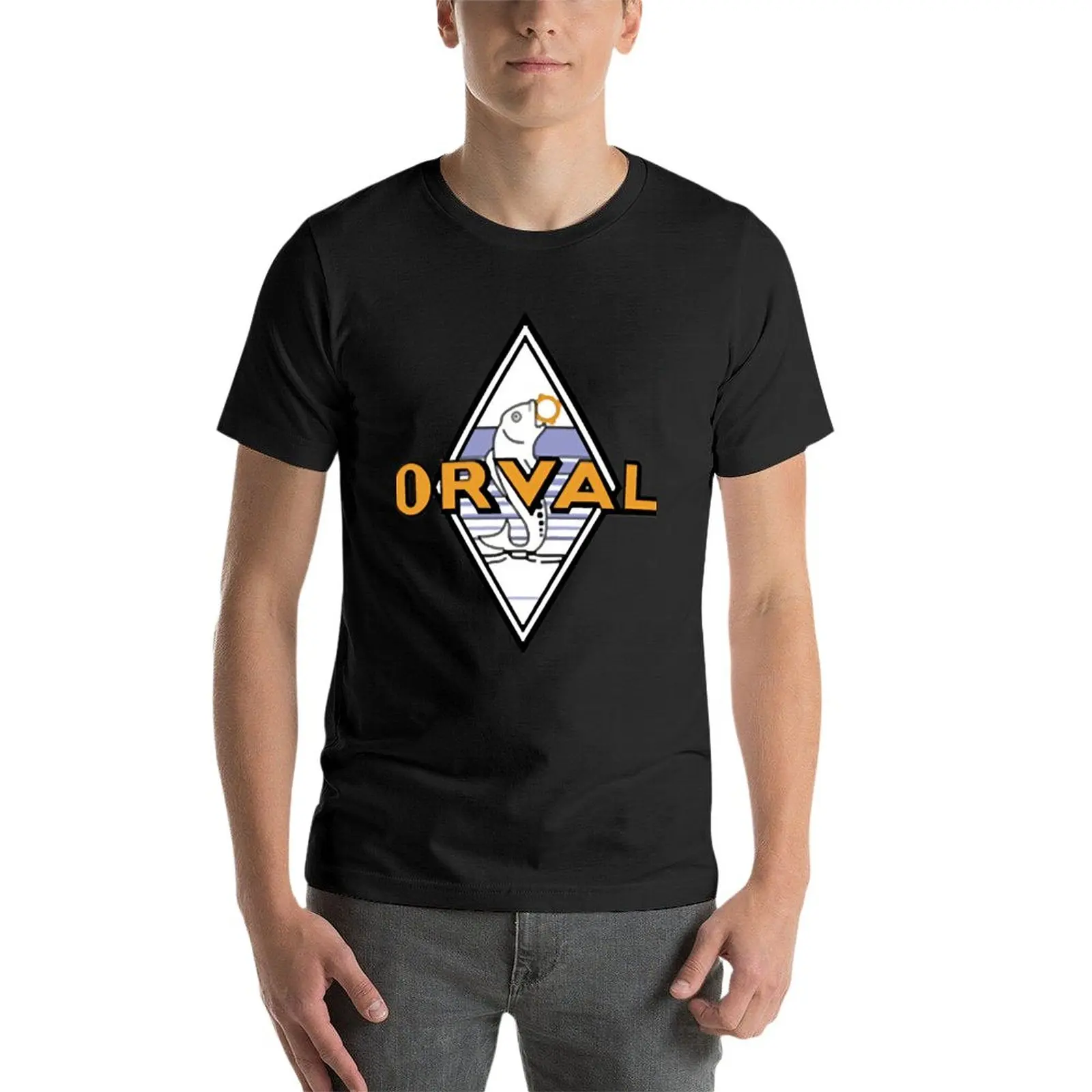 New Orval logo T-Shirt tees heavyweight t shirts cute clothes men clothing