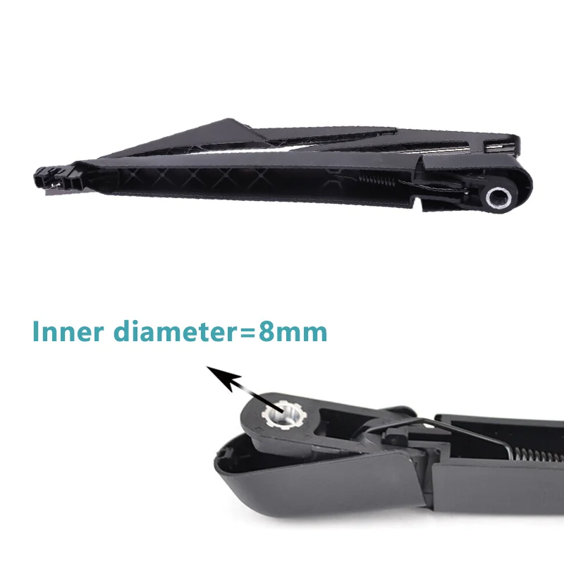 Rear Wiper Blade and Arm for Nissan Qashqai J10 J11 2006-2020 Rogue Pathfinder Windshield Back Wiper Blade Arm 28780-3JA0A