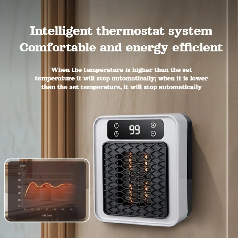 

Bathroom Wall Heater Indoor Small Graphene Heater Quick Heating Heater Energy Saving Wall Heater