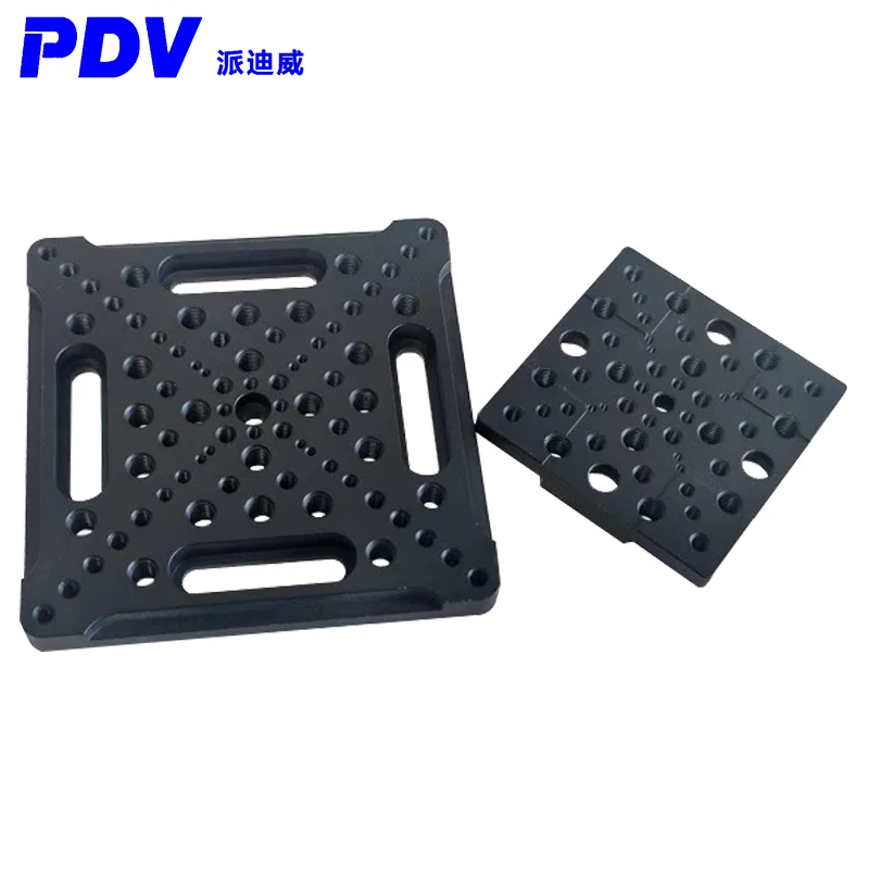 DB06 DB07 Baseplate displacement sliding table transfer plate Bread plate with M2M3M4M6 threaded hole matrix perforated plate