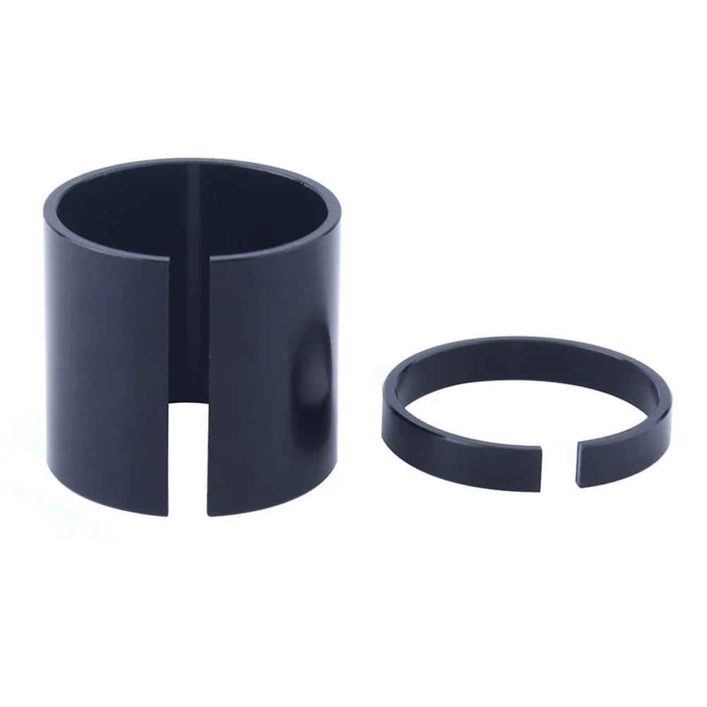 Bicycle Fork Adapter Sleeve 31.8Mm To 28.6Mm Black Alloy Seatpost Clamp For Road Bike Frame Seat Tube Lock Cycling