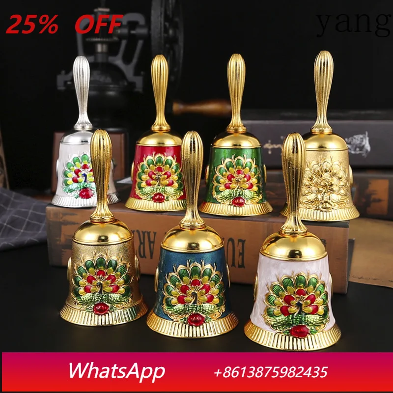 

CX retro copper bell for dinner Chuancailing Metal School class bell