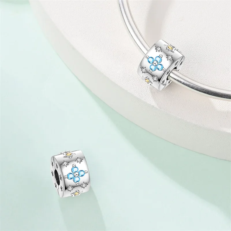 

New 925 Sterling Silver Starlight Secret Realm Charms Beads For Women Fit Original Bracelet DIY Birthday Jewelry Gifts