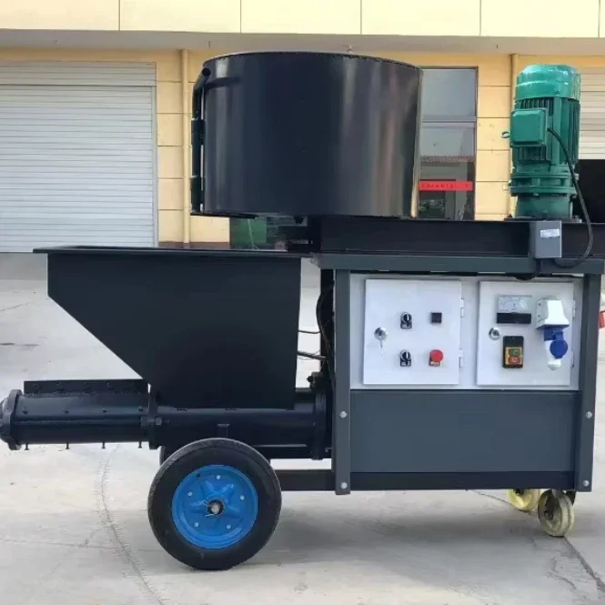 Optimize Efficiency with a Plaster Spraying Pump Machine