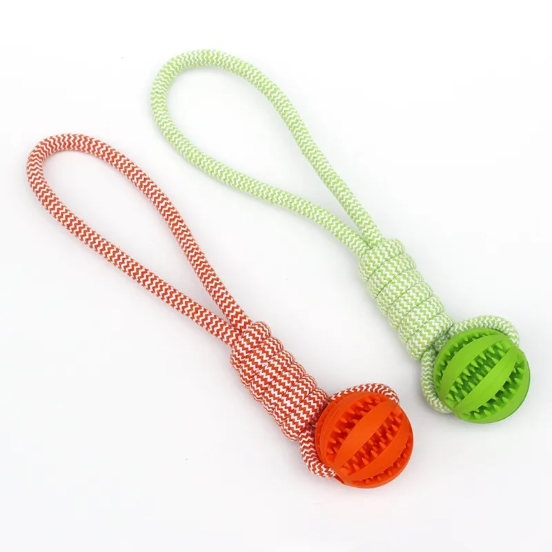 Indestructible Non Toxic Dog Toy Rubber Chew Dog Ball Toys For Bite Resistant Tooth Cleaning Interactive Training Pet Products