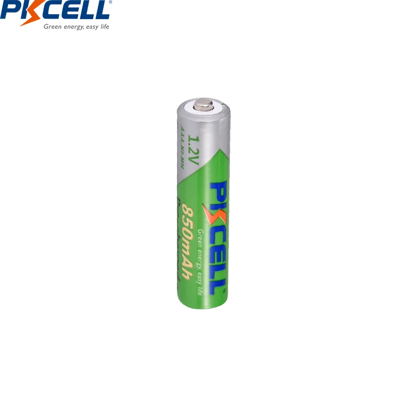 PKCELL 4 قطعة 2200MAH AA بطارية قابلة للشحن + 4 قطعة AAA 850MAH 1.2 فولت ni-mh AAA/AA بطاريات قابلة للشحن وصندوق بطارية AA /AAA