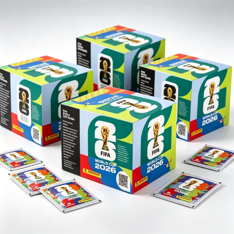 Lot de 50 autocollants de collection Panini Football avec album assorti, 7 autocollants par pack, 350 au total pour les fans de sport - Vente flash
