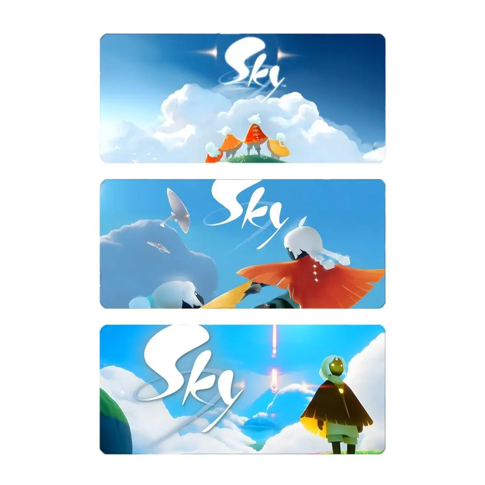 Calm Beautiful Game S-Sky Children of the Light Mouse Pad Mousepad Large Gaming LockEdge Thickened PC Table Desk Mat