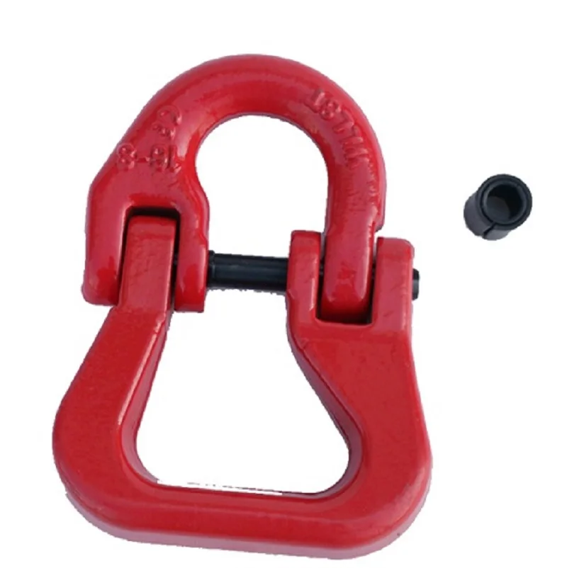 1.12Ton--3.2Ton G80 connecting link industrial lifting sling  forged alloy steel chain connector Marine Kenter style shackle view 3