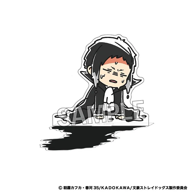 Chuuya Nakahara Anime Acrylic Stand Figuur Action Daizai Osamu Peripheral Figure Kids Models Toy Ornaments Accessories