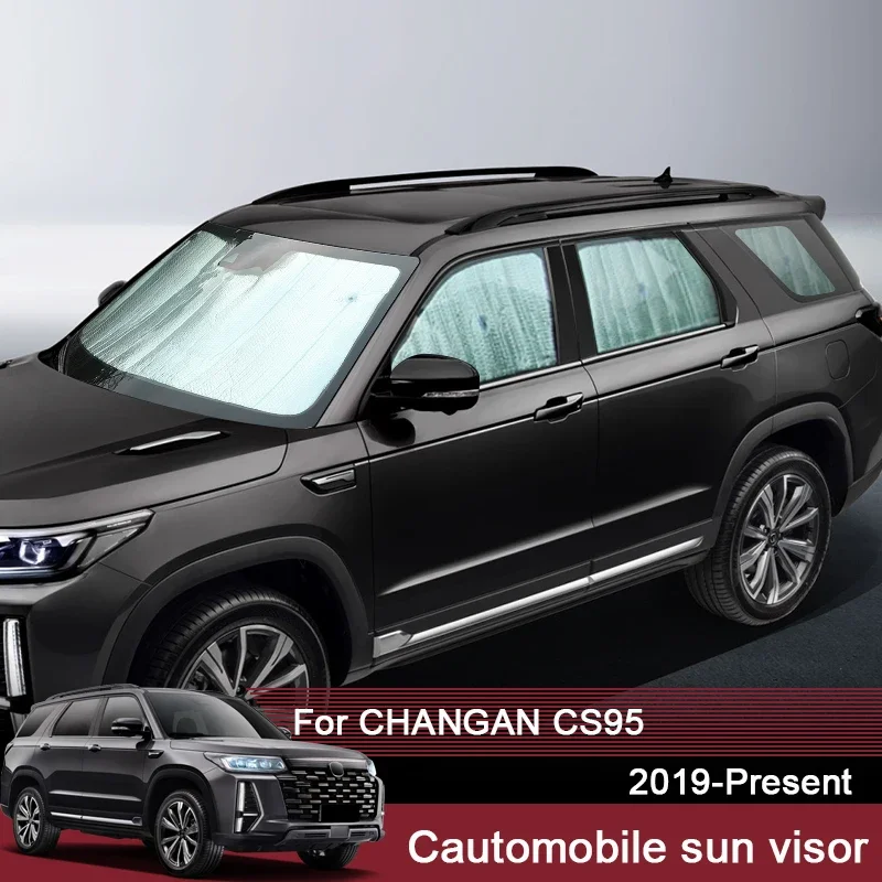 

Car Sunshades UV Protection Cover For CHANGAN CS95 2019-2025 Window Curtain Sun Shade Visor Windshield Protector Accessories