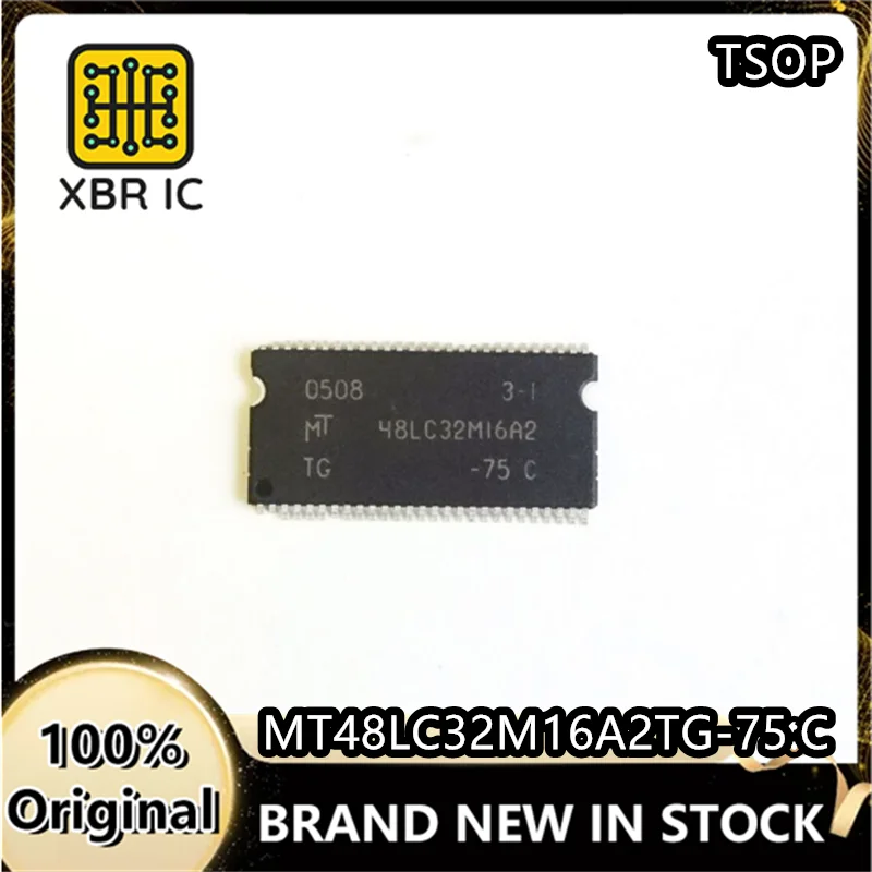 

(6/20 pieces) MT48LC32M16A2TG-75:C package TSOP-54 storage memory chip new original spot fast delivery