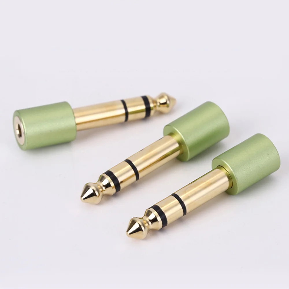 Musical Sound 1/4/12/50 Pieces 6.35mm 1/4 Male to 3.5mm 1/8 Female Stereo Headphone Adapter Connector Stereo Audio Jack