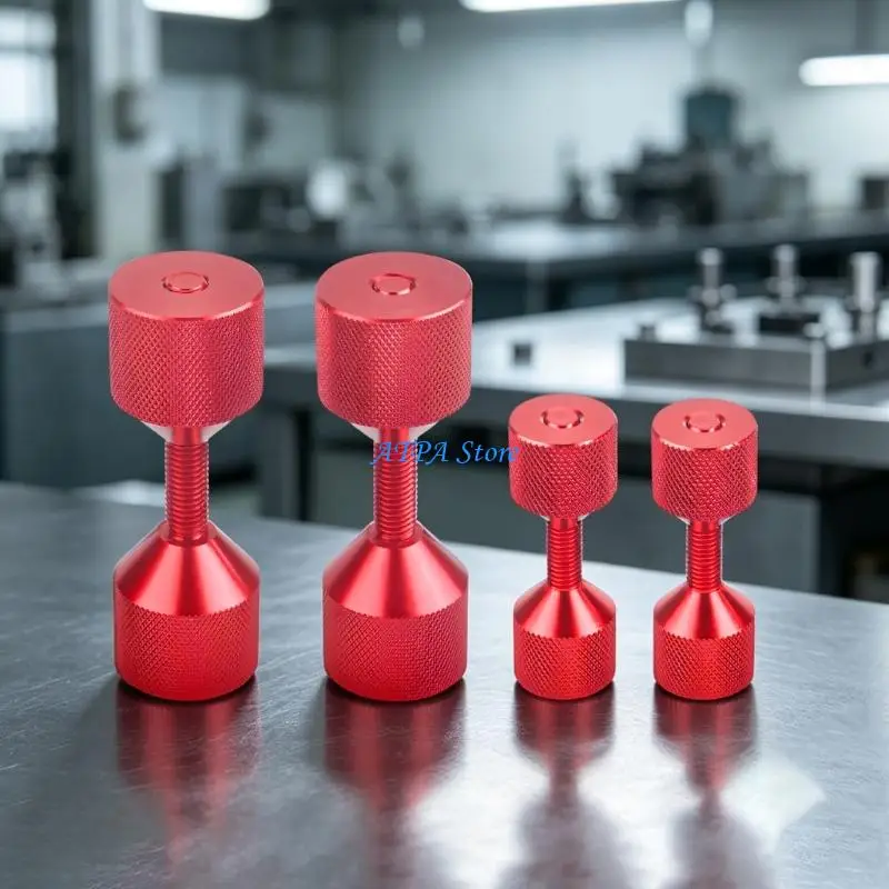 U13C Flange Locating Pin Set 1-1/8 Inch Aluminum with Large and Small Pairs for Assembly, Repair, Service, and Piping Work