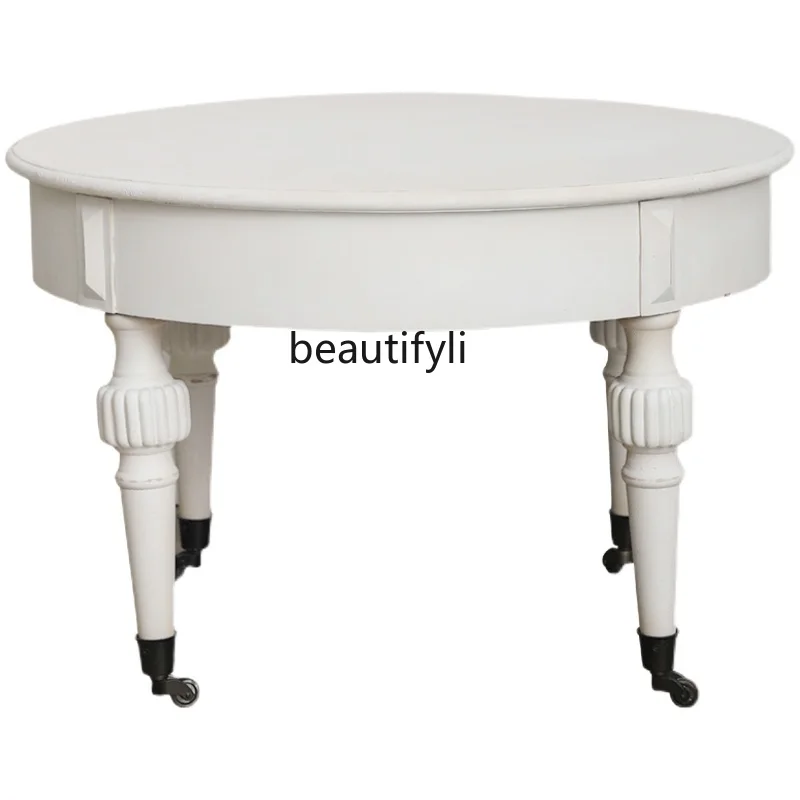 French fruit bowl home living room coffee table small size round living room B&B sofa small table