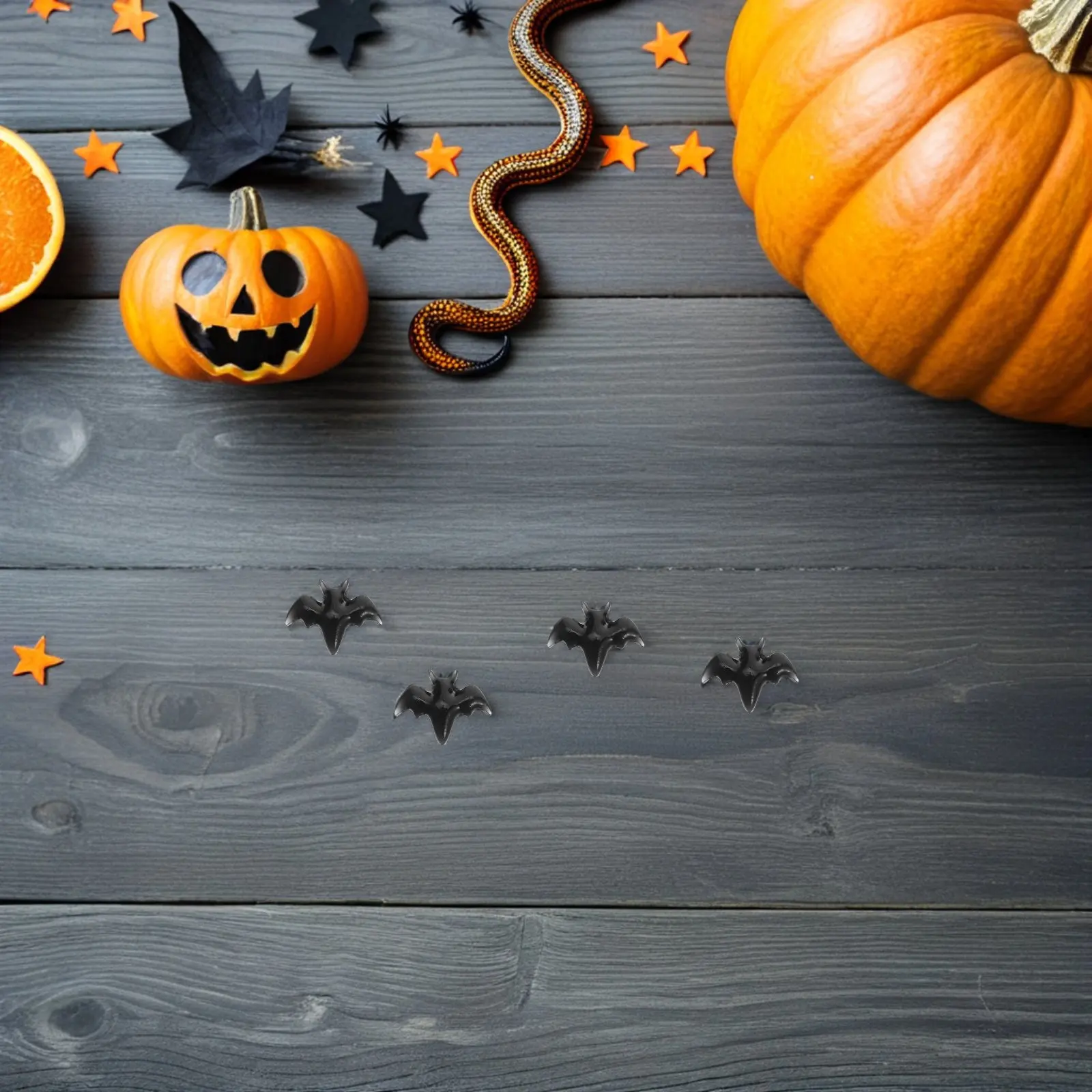 

300 шт. уникальных темных 3D-украшений для ногтей на Хэллоуин в виде животных, аксессуары для маникюра, декор для вечеринок и косплея