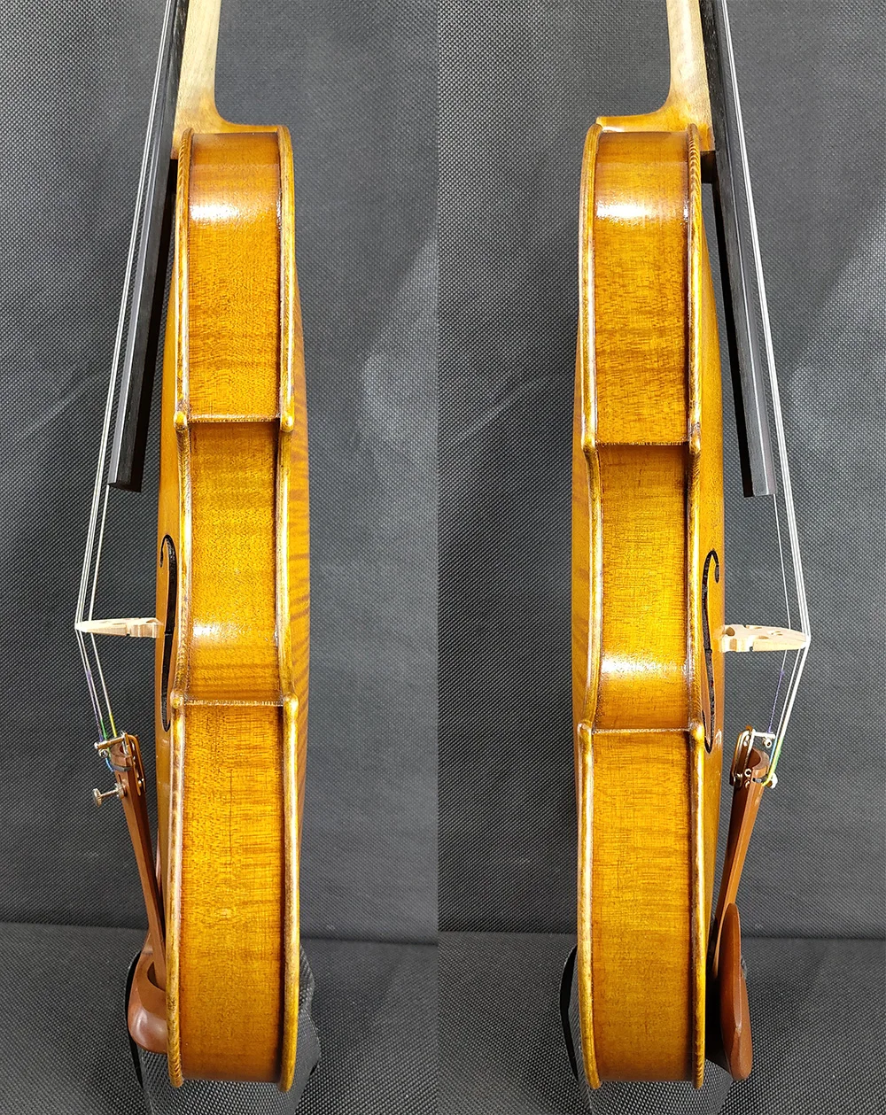 Rare Copy of Rogerius Bon Nicolai Amati Master Violin 4/4 Size #3349, Russian Spruce, Professional, Hand Made, Oil Varnish