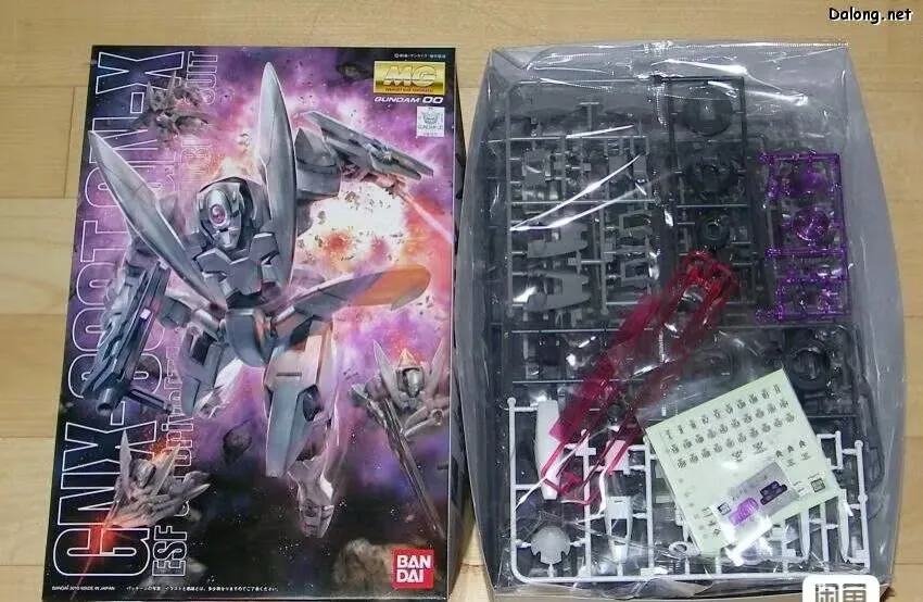 En Stock, Modelo Original de Bandai Gundam, Kit de Modelo MG 1/100 GNX-603T GN-X Gunpla, Figura de Acción de Anime, Colección de Modelos para Armar, Juguetes de Regalo