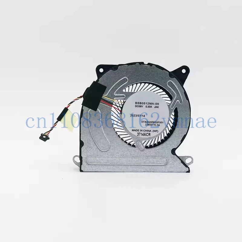 Ventilador de refrigeración de CPU para dispositivo de juegos portátil, nuevo y Original, para Valve Steam Deck BSB0512MA-00 DC06V 0.30A JAK DTADQ5D655F001