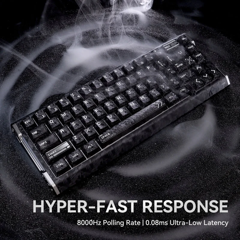 ATTACK SHARK X68HE/R68HE Wired 8KHz Magnetic Keyboard,Support RT