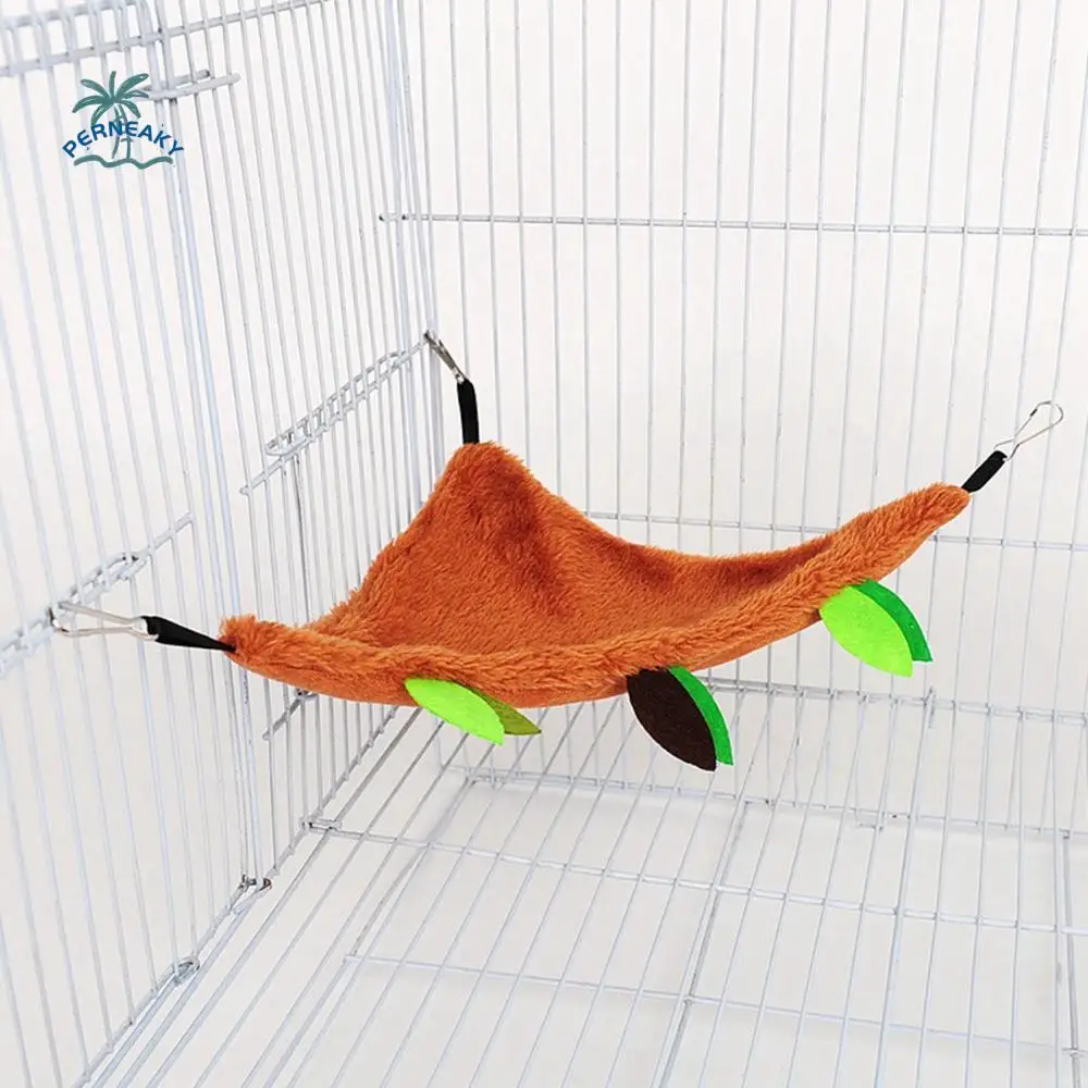 

Hedgehog Winter Playing Hanging Warm Sleeping Bunkbed Cage Rope Parrot Hammock Hamster Bed Pet Swing