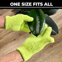 1pc Microfiber Dusting Gloves-Stretchable & Breathable Cleaning Gloves,Non-Waterproof for Cars, Boats, RVs, Pools, Home, Kitchen