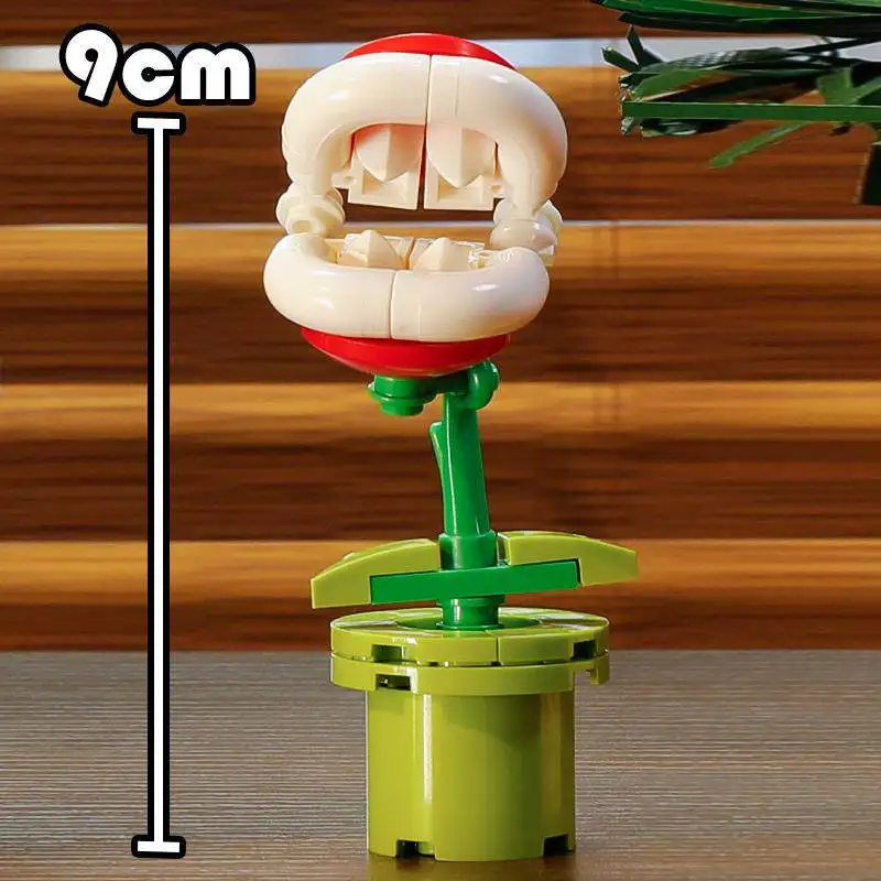 Mini Lega Blumen Anime Modellbausatz Spielzeug 2026 Neu Chomper Flammenblumen-Bomber Bausteine Modell Kinder Geschenke – Detail 5
