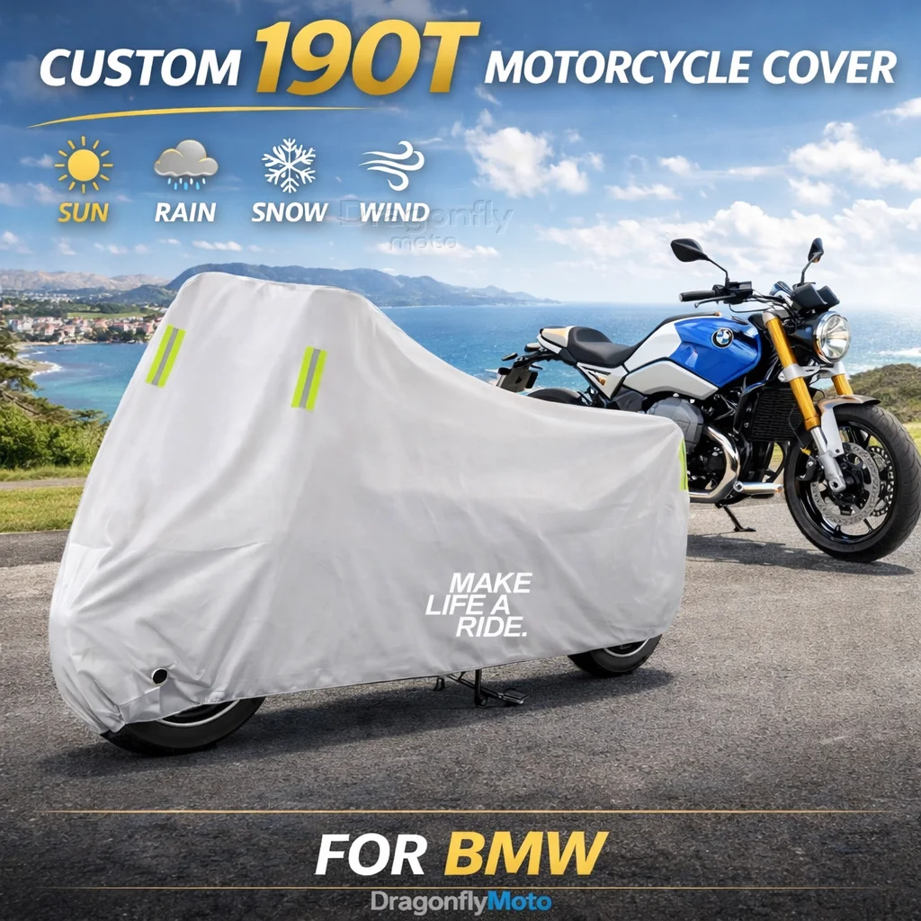 

Чехол для мотоцикла BMW R1200GS R1250GS R 1200GS R1250 GS R LC ADV, серебристый, водонепроницаемый, защита от УФ-излучения, дождя, пыли, солнца, для улицы и дома