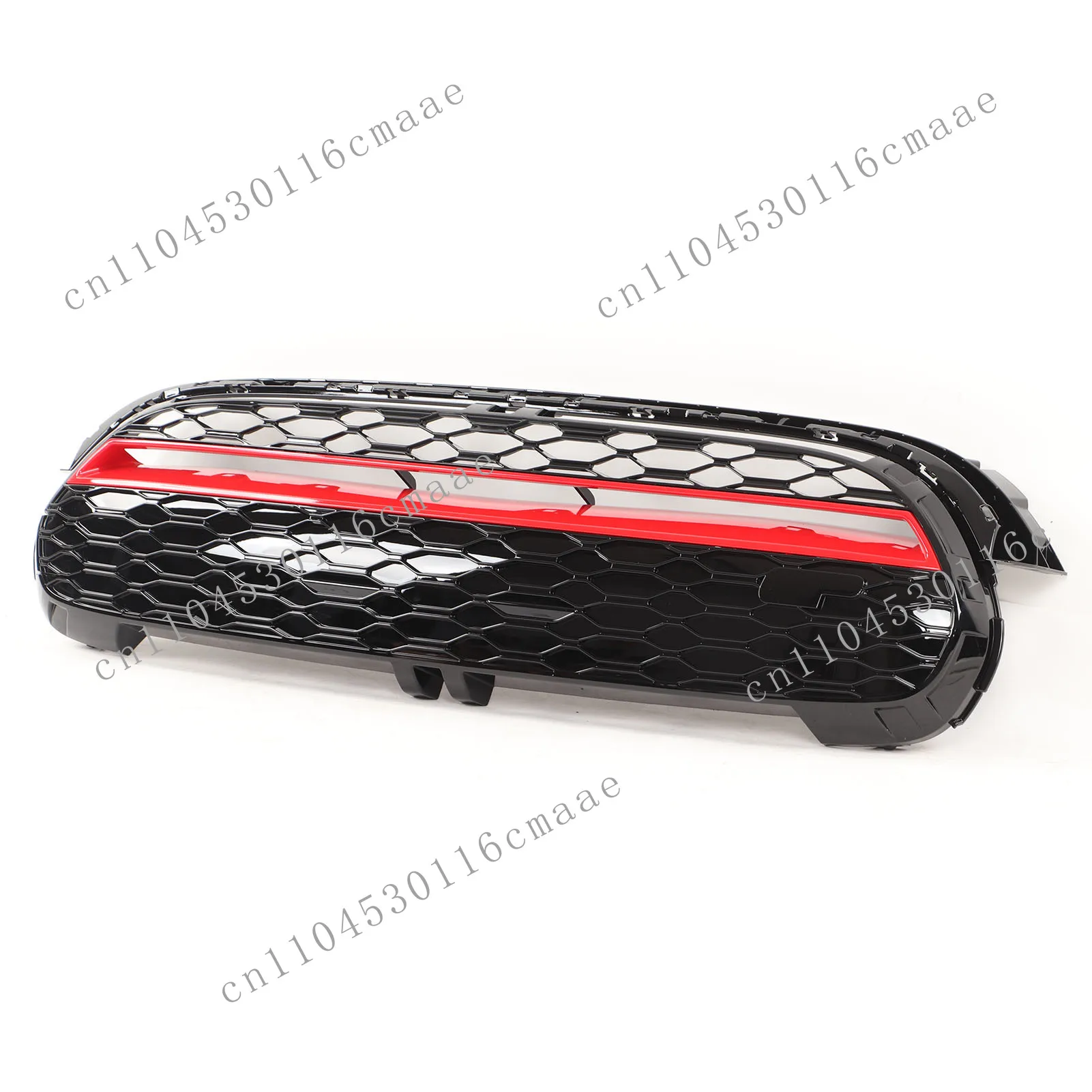 Brand New Glossy Black Upper Front Bumper - Suitable for GP3 Kit Replacement, Stylish Decoration