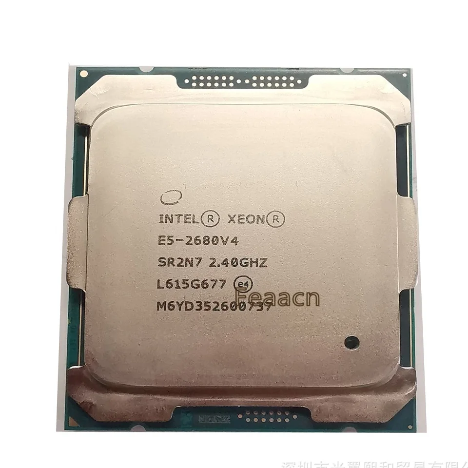 

Intel Xeon E5-2680v4 LGA2011 14-core 28-thread 120W 2.40G CPU